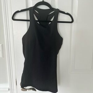 Lululemon Black Tank with Built in Bra